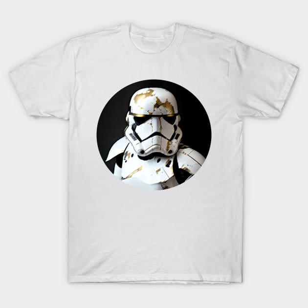 SW Kintsugi white T-Shirt by #StarWars SWAG 77 Style